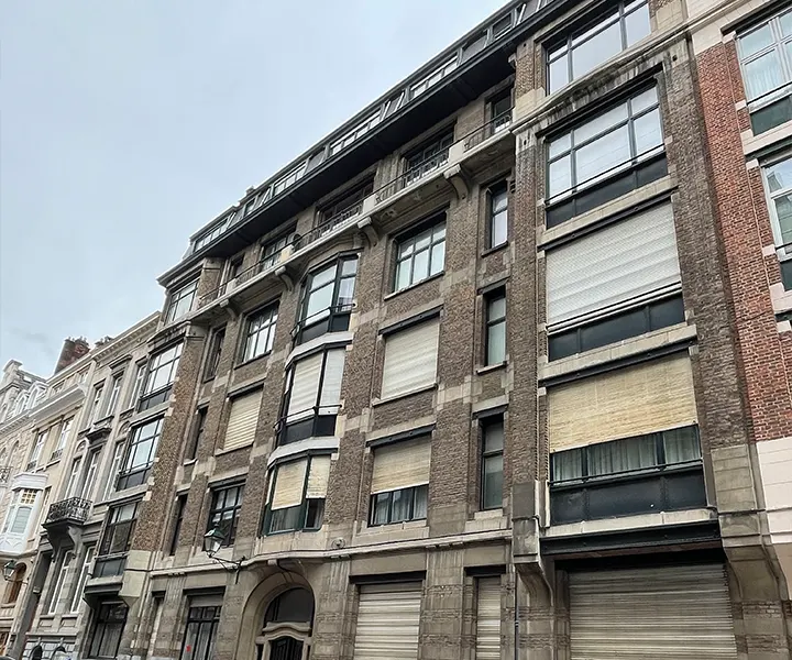 Façades de plusieurs immeubles à appartements