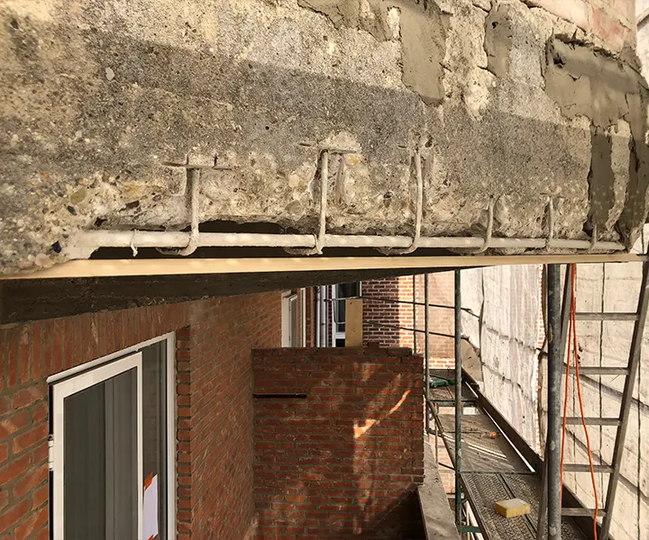 Réparation du béton